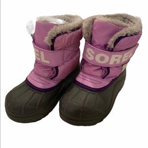 Sorel ❄️☃️ snow - winter 🥶 boots girls size 10